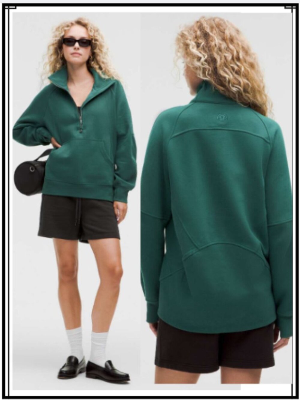 Lululemon Scuba Oversized Funnel-Neck Half Zip *Long